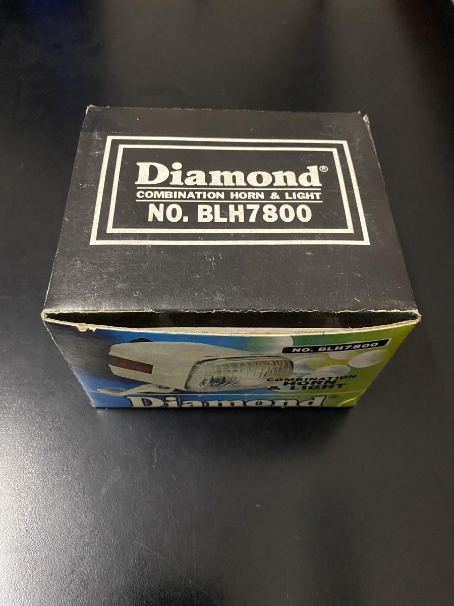 Combo Bocina + Luz Diamond para bicicleta o moto/Lote x 5