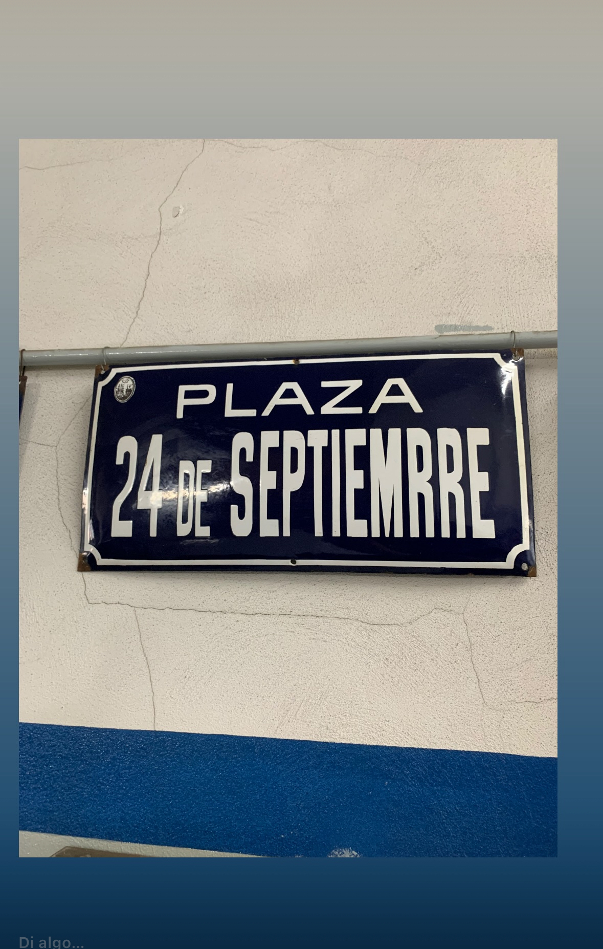 Plaza con error
